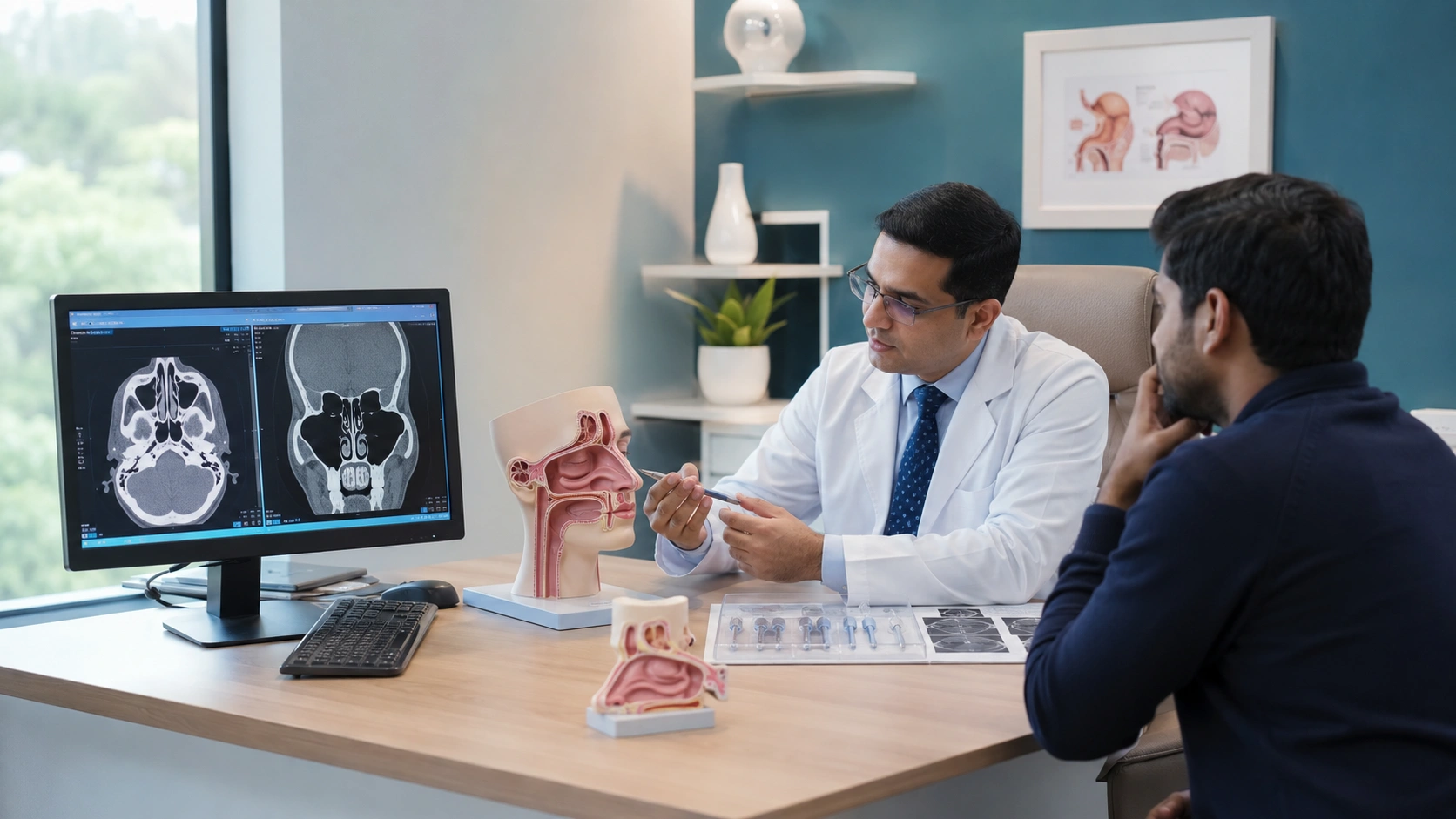 Advanced ENT treatment consultation