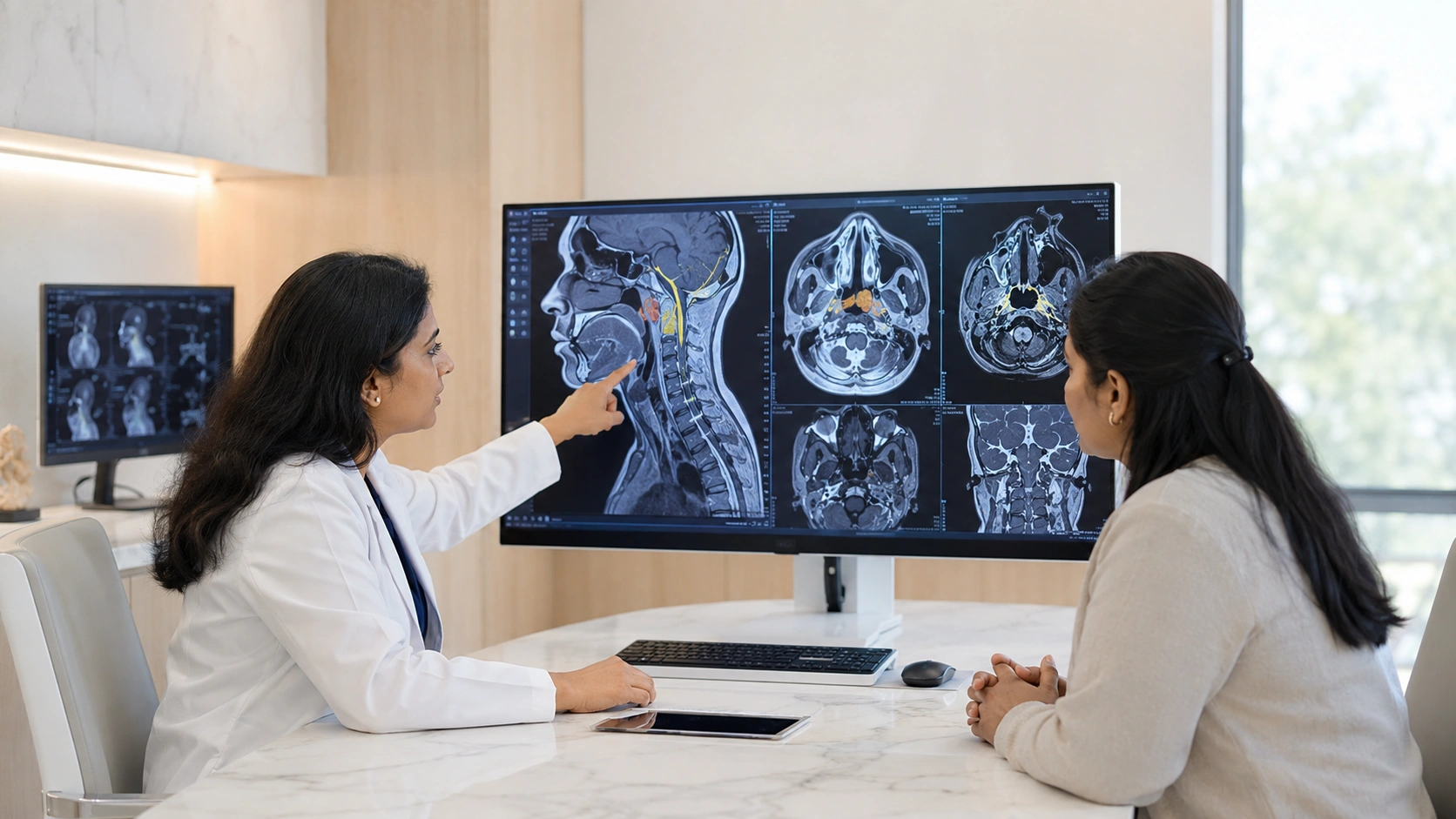 Parotid surgery operating theatre