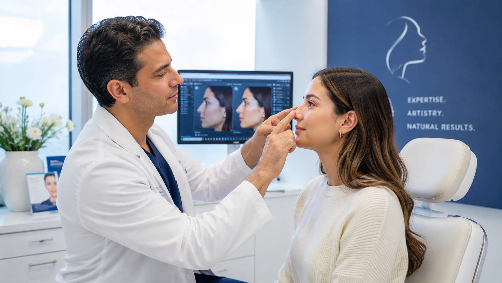 Rhinoplasty surgery consultation with Dr Manali Kakadia