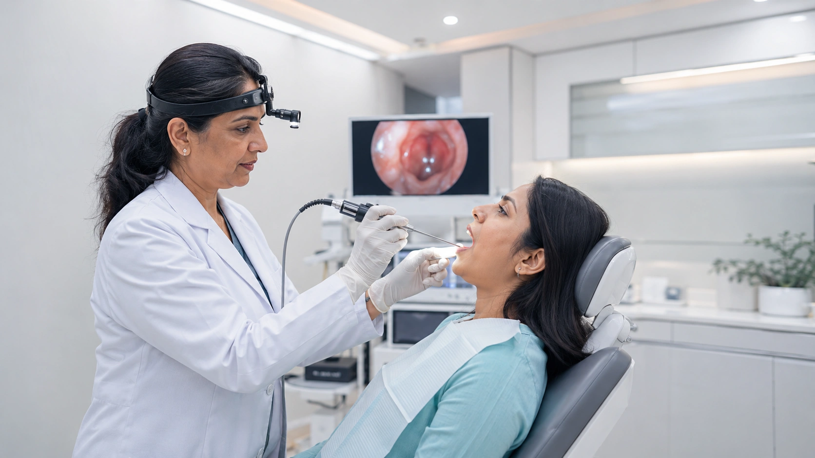 Minimally invasive throat treatment procedure